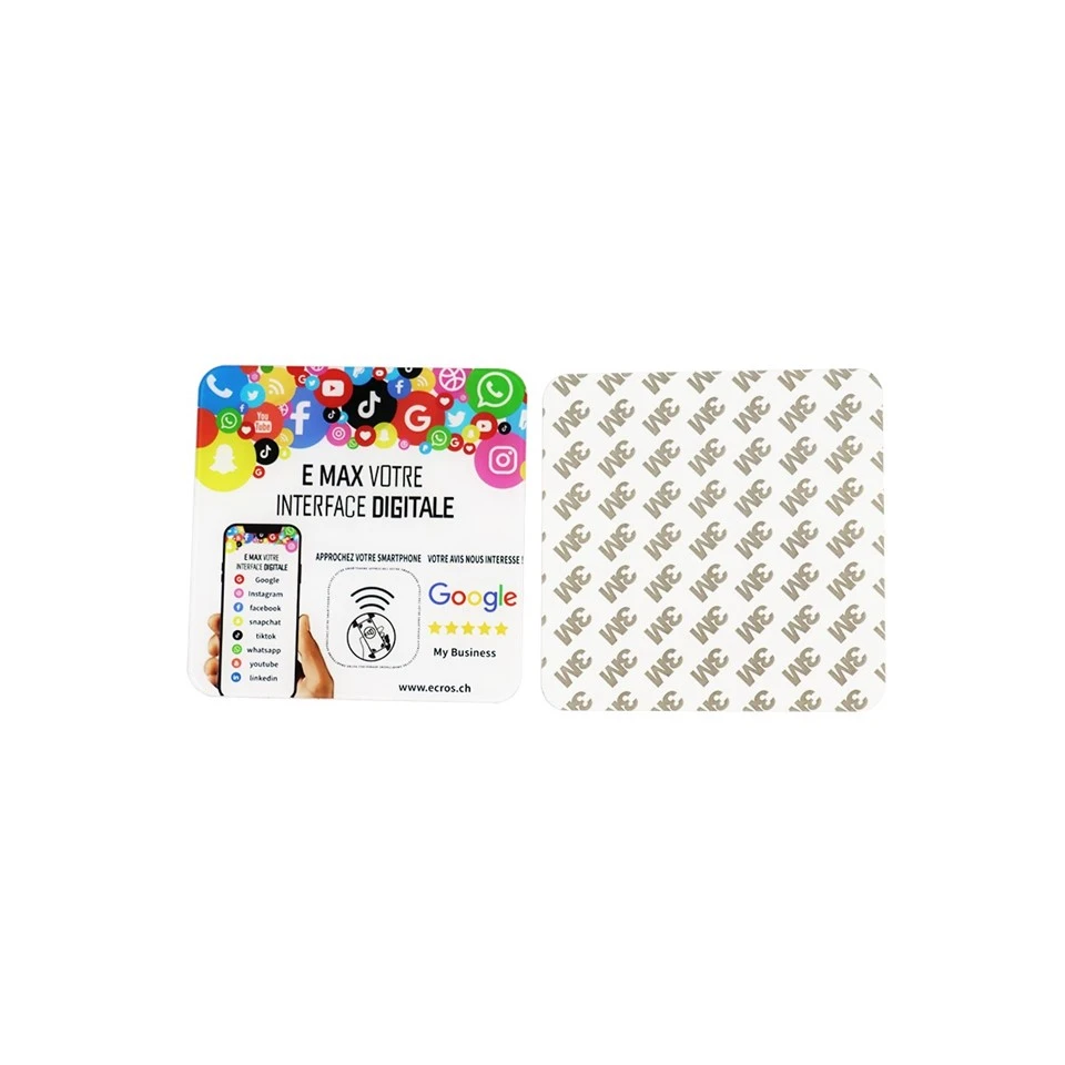 Acrylic NFC Sticker